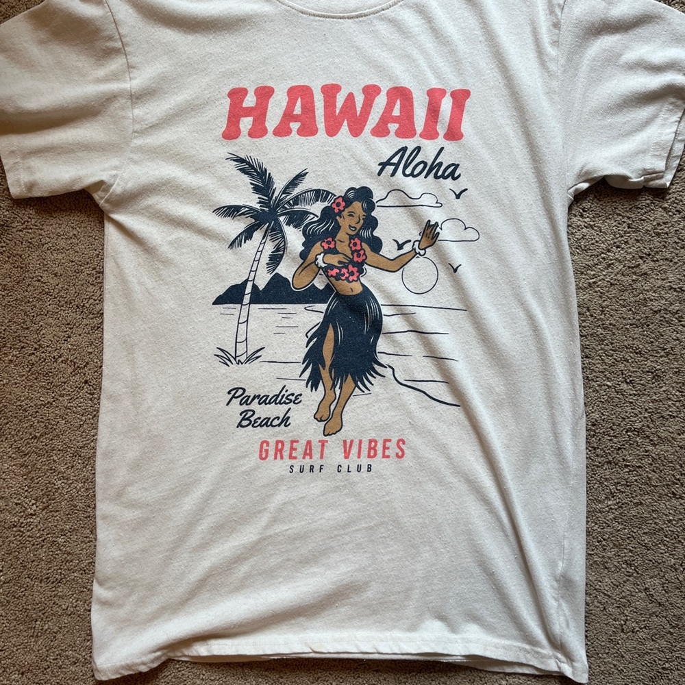 Hawaii Aloha Graphic T-Shirt